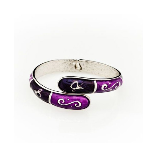 FUMI Bangle Hanger - Violet & Eggplant