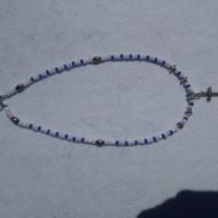 CC-3 White-Blue (Christian Cross)